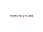 Nigeria Vps providers